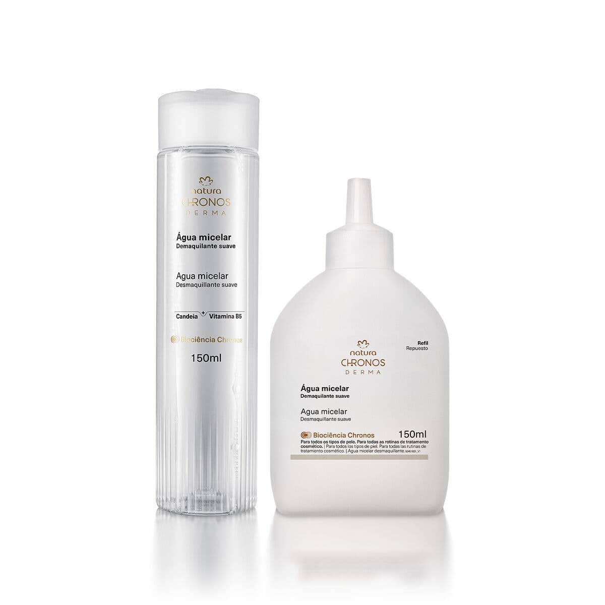 Kit Água Micelar com Refil Chronos Derma — foto 1