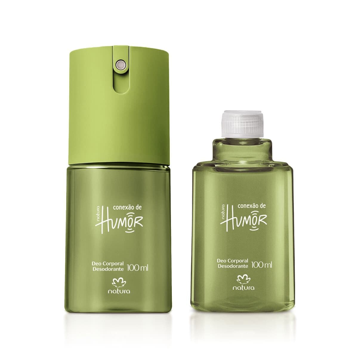 Kit Desodorante Corporal Humor Conexão Masculino com Refil — foto 1
