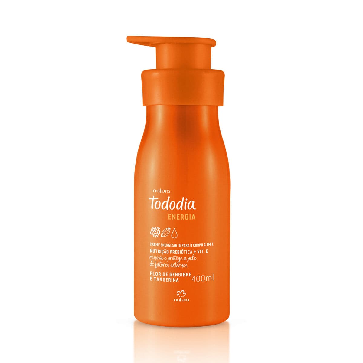 Creme Energizante Corporal 2 em 1 Tododia Energia 400 ml — foto 1