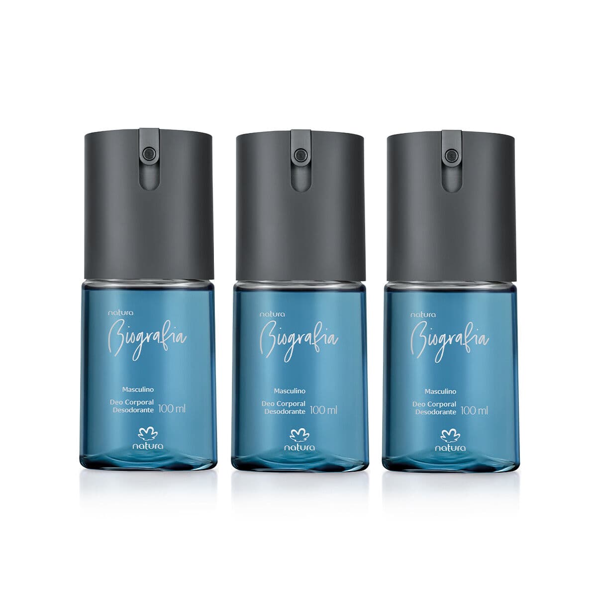 Kit Desodorante Corporal Masculino Natura Biografia 3 produtos de 100 ml — foto 1