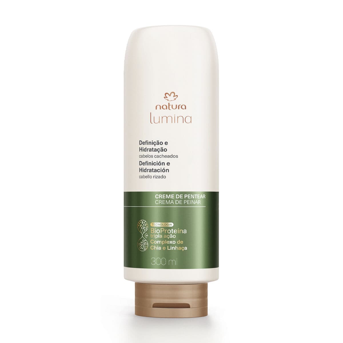 Creme de Pentear de Definição para Cabelos Cacheados Lumina 300 ml — foto 1