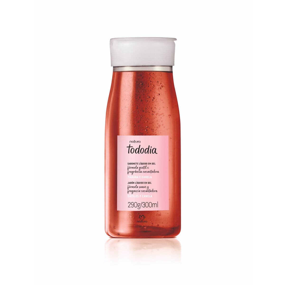 Sabonete Líquido em Gel Tododia Tâmara e Canela 300 ml — foto 1