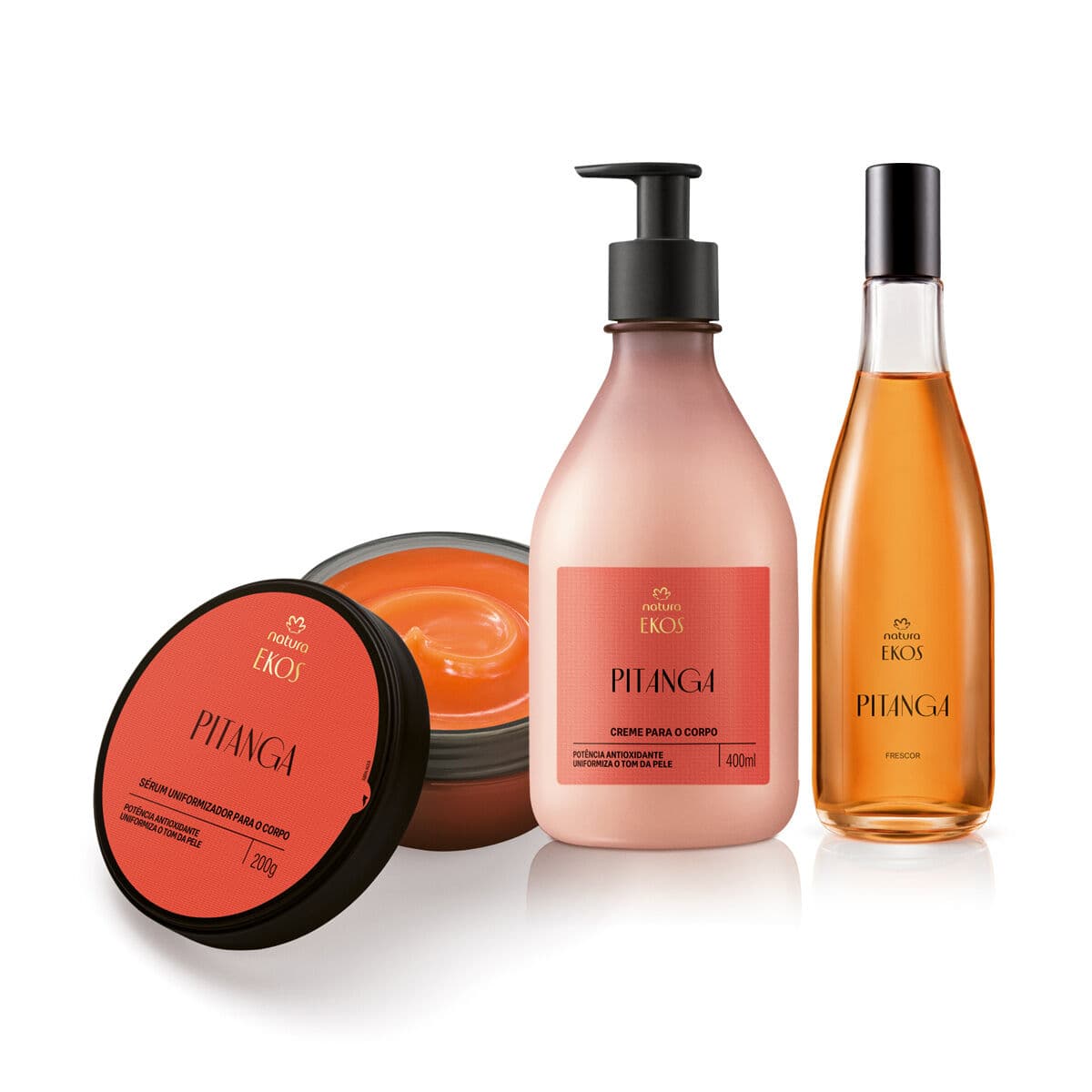 Kit Frescor, Hidratante e Sérum Ekos Pitanga (3 produtos) — foto 1