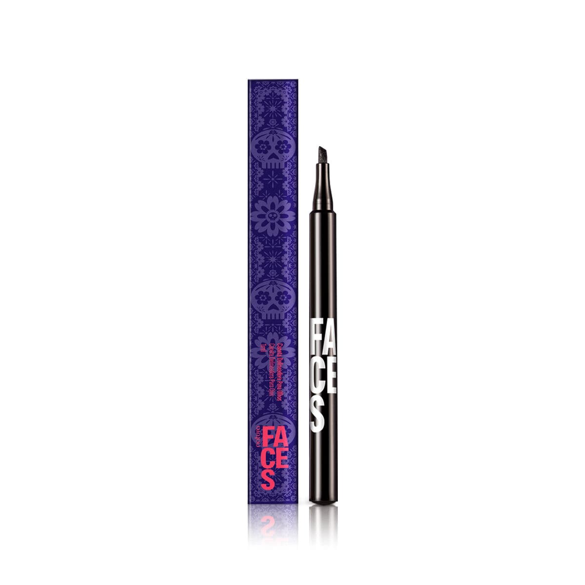 Caneta Delineadora para Olhos Preta Faces 1 ml — foto 1