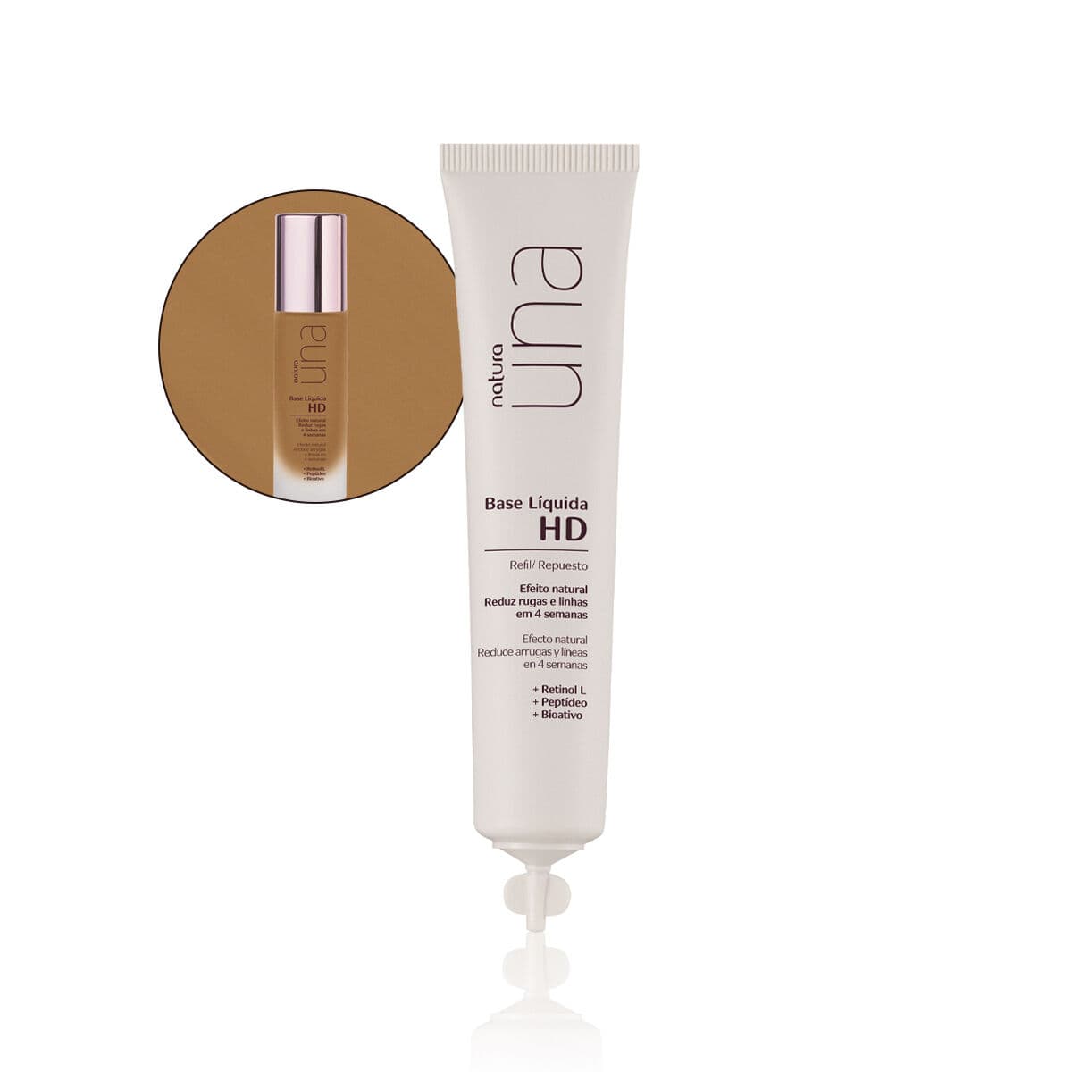 Refil Base Líquida HD Una 30 ml — foto 1