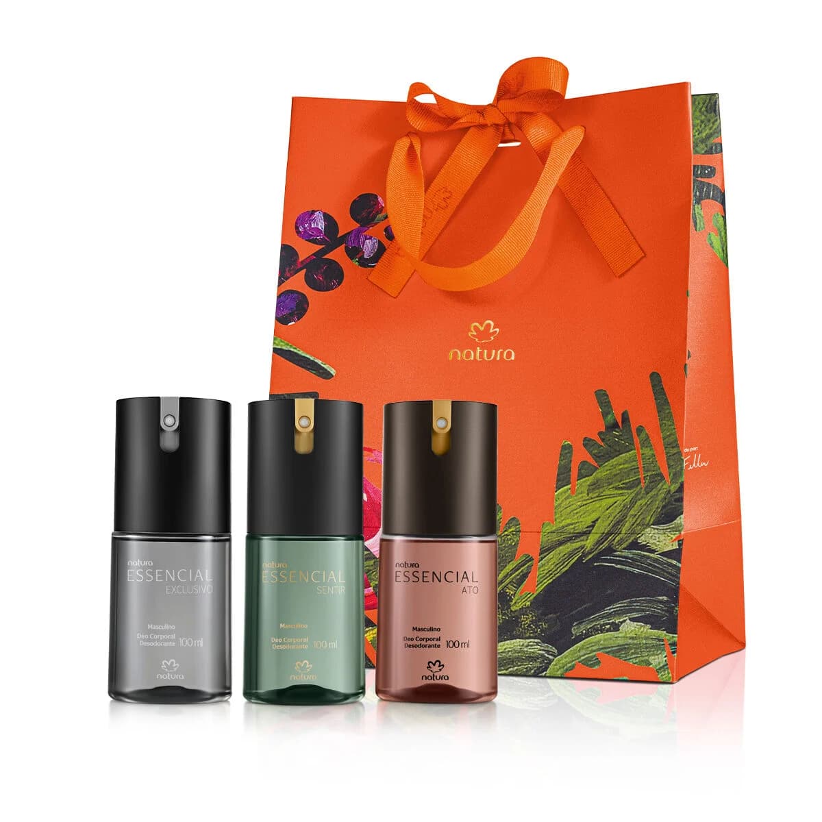 Presente Natura Essencial Trio de Desodorantes Masculinos com 4 produtos — foto 1