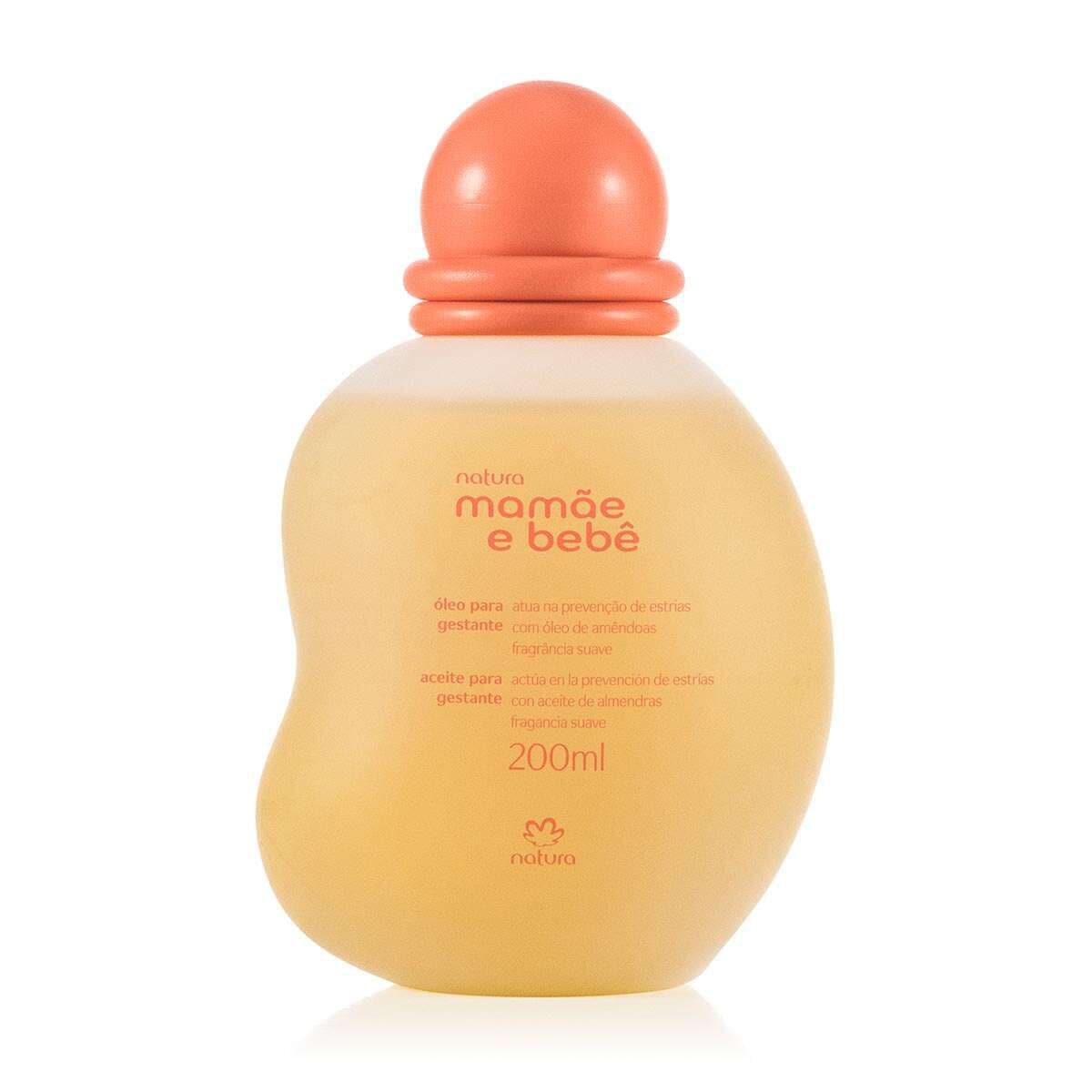 Óleo Para Gestante com Guias de Massagem Mamãe e Bebê 200 ml — foto 1