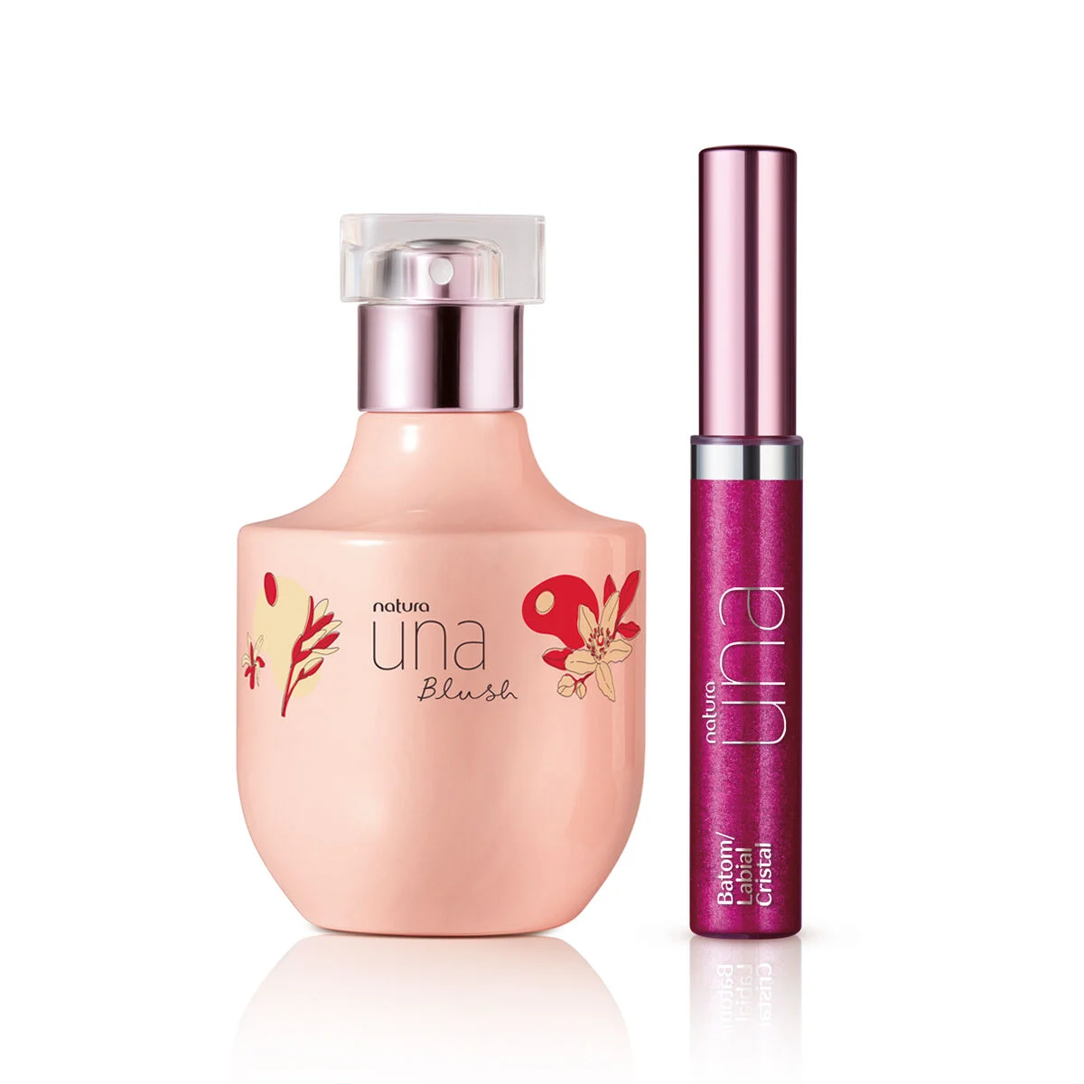 Kit Deo Parfum Una Blush e Batom — foto 1