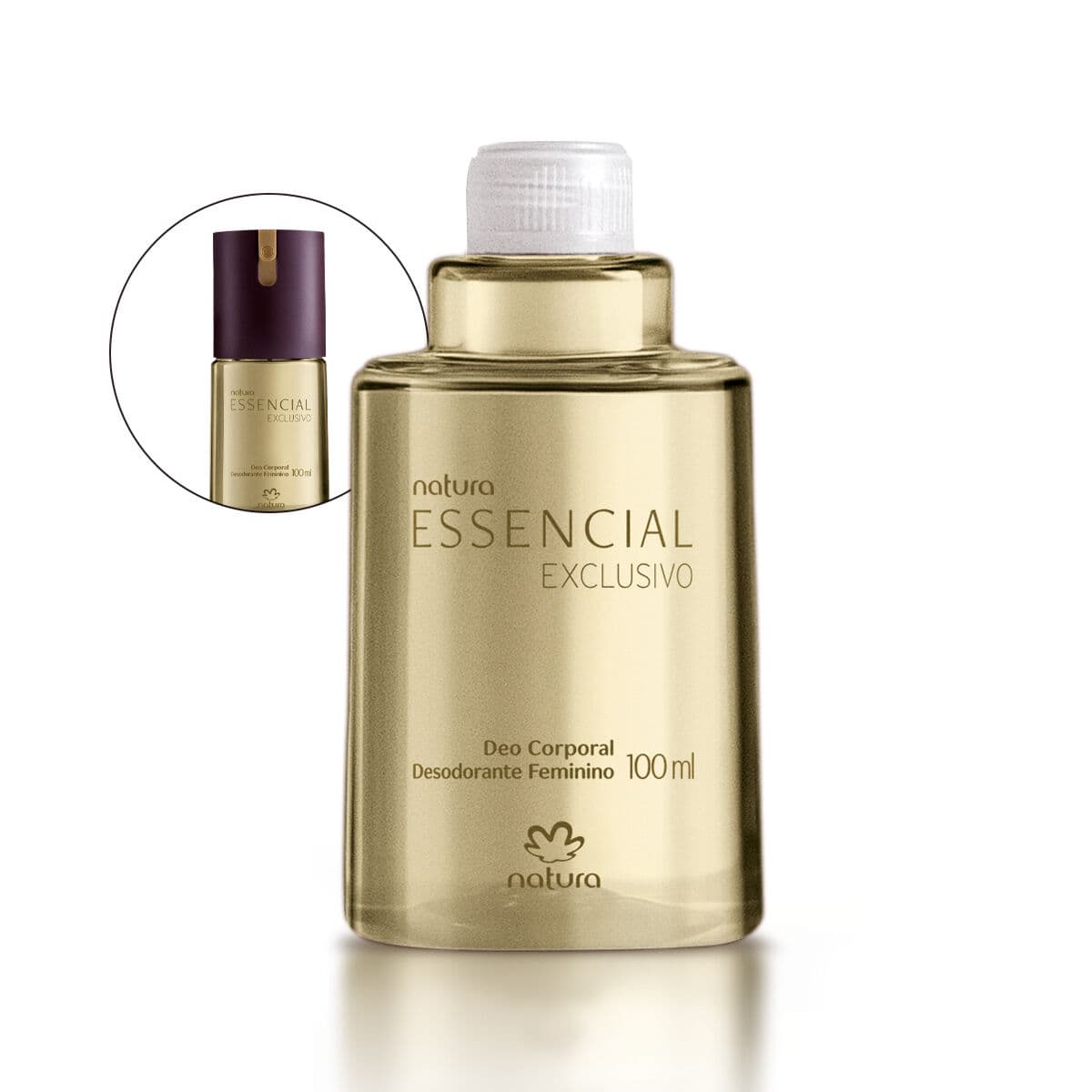 Refil Desodorante Corporal Essencial Exclusivo Feminino 100 ml — foto 1