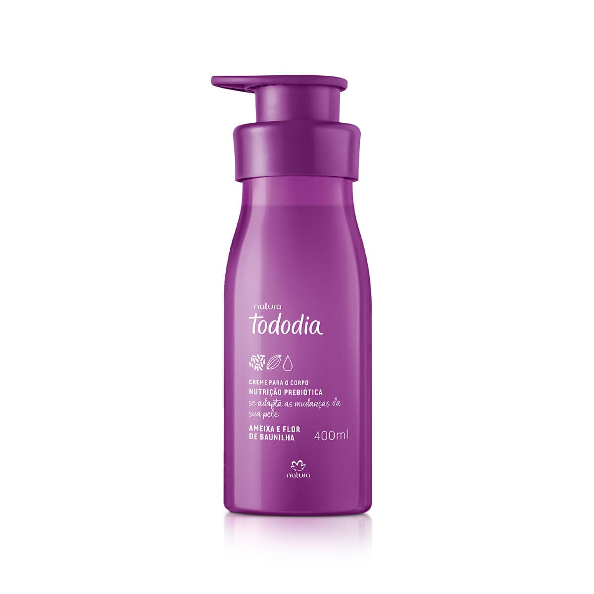 Creme Desodorante Nutritivo para o Corpo Tododia Ameixa e Flor de Baunilha 400 ml — foto 1