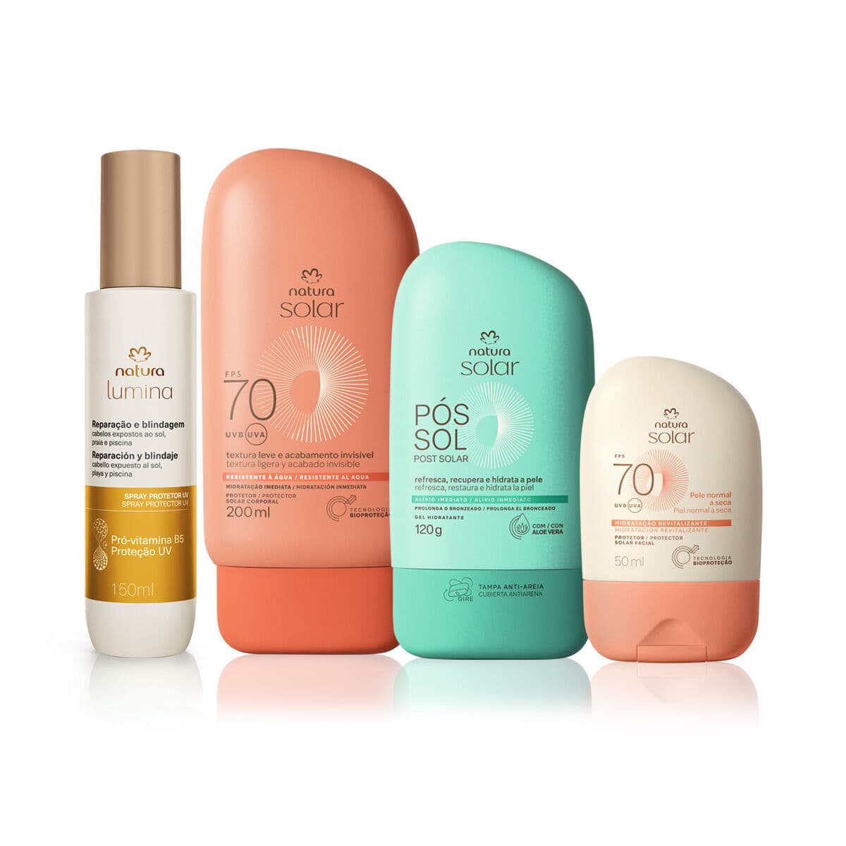 Kit Lumina e Natura Solar com Proteção para Pele Normal a Seca — foto 1
