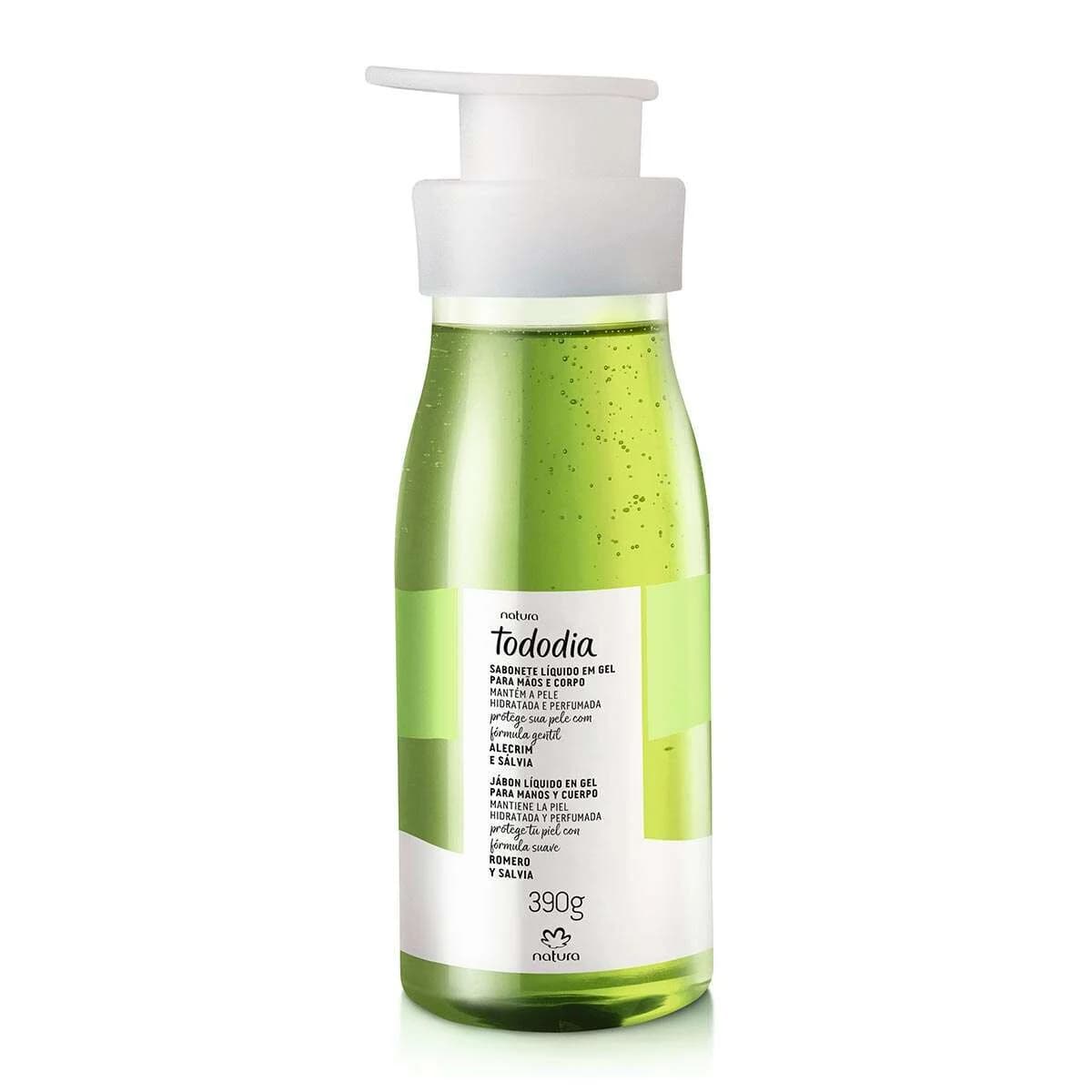 Sabonete Líquido em Gel Tododia Alecrim e Sálvia 390 g — foto 1