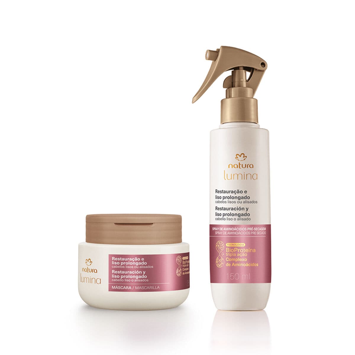 Kit Máscara e Spray Lumina para Restauração e Liso Prolongado (2 produtos) — foto 1