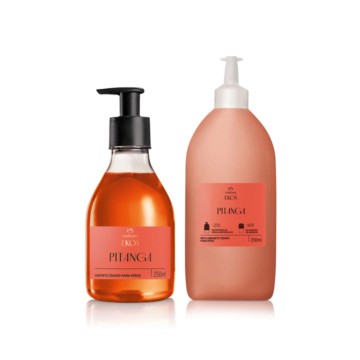 Kit Ekos Sabonete Líquido para Mãos com Refil Pitanga (2 produtos) — foto 1