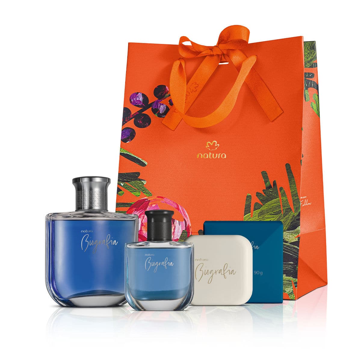 Presente Natura Biografia Masculino com 4 produtos — foto 1