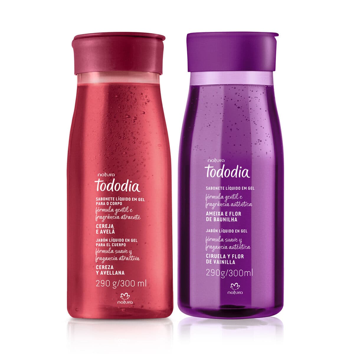 Kit Sabonete Líquido Tododia Ameixa e Cereja (2 produtos) — foto 1