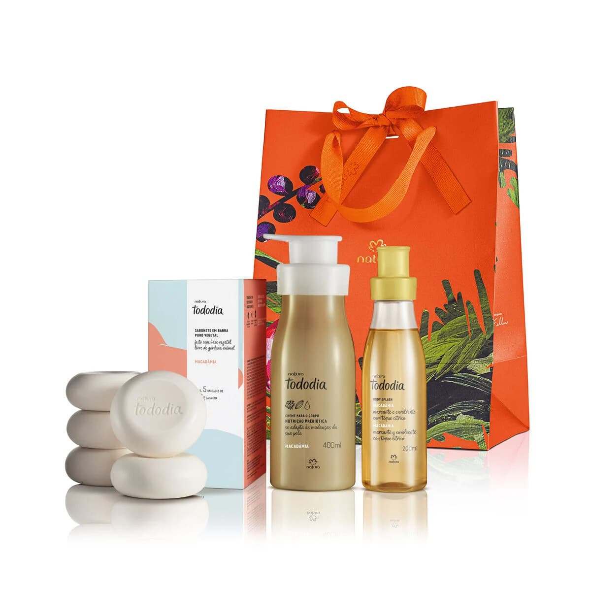 Presente Natura Tododia Macadâmia com 4 produtos — foto 1