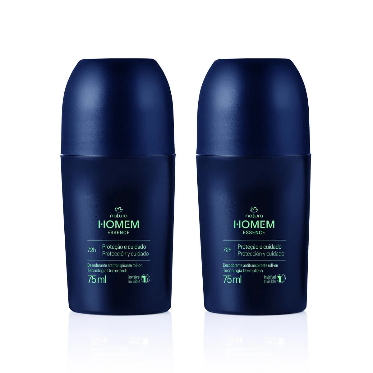Kit Desodorante Antitranspirante Roll-On Natura Homem Essence 2 un de 75 ml — foto 1