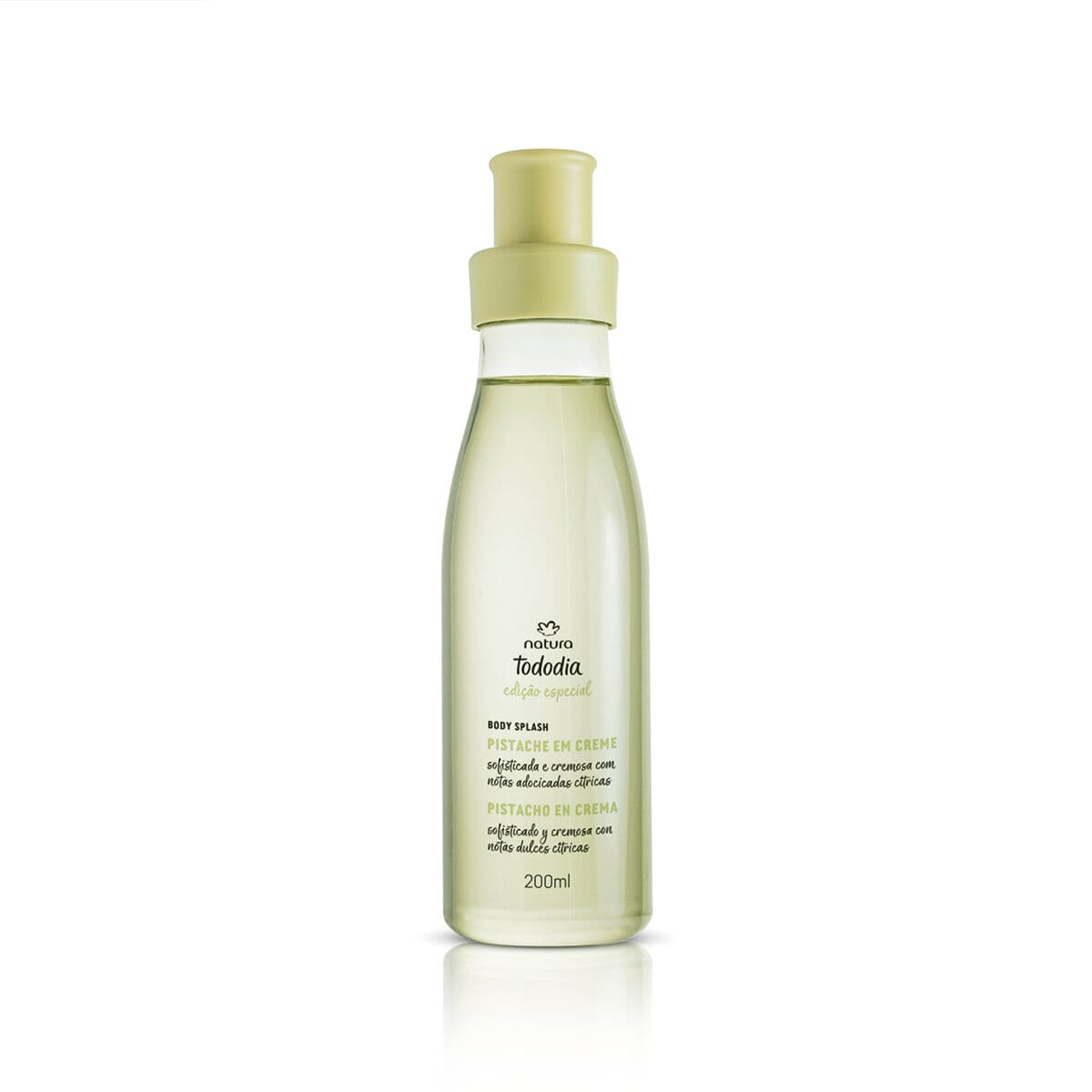 Body Splash Tododia Pistache em Creme 200 ml — foto 1