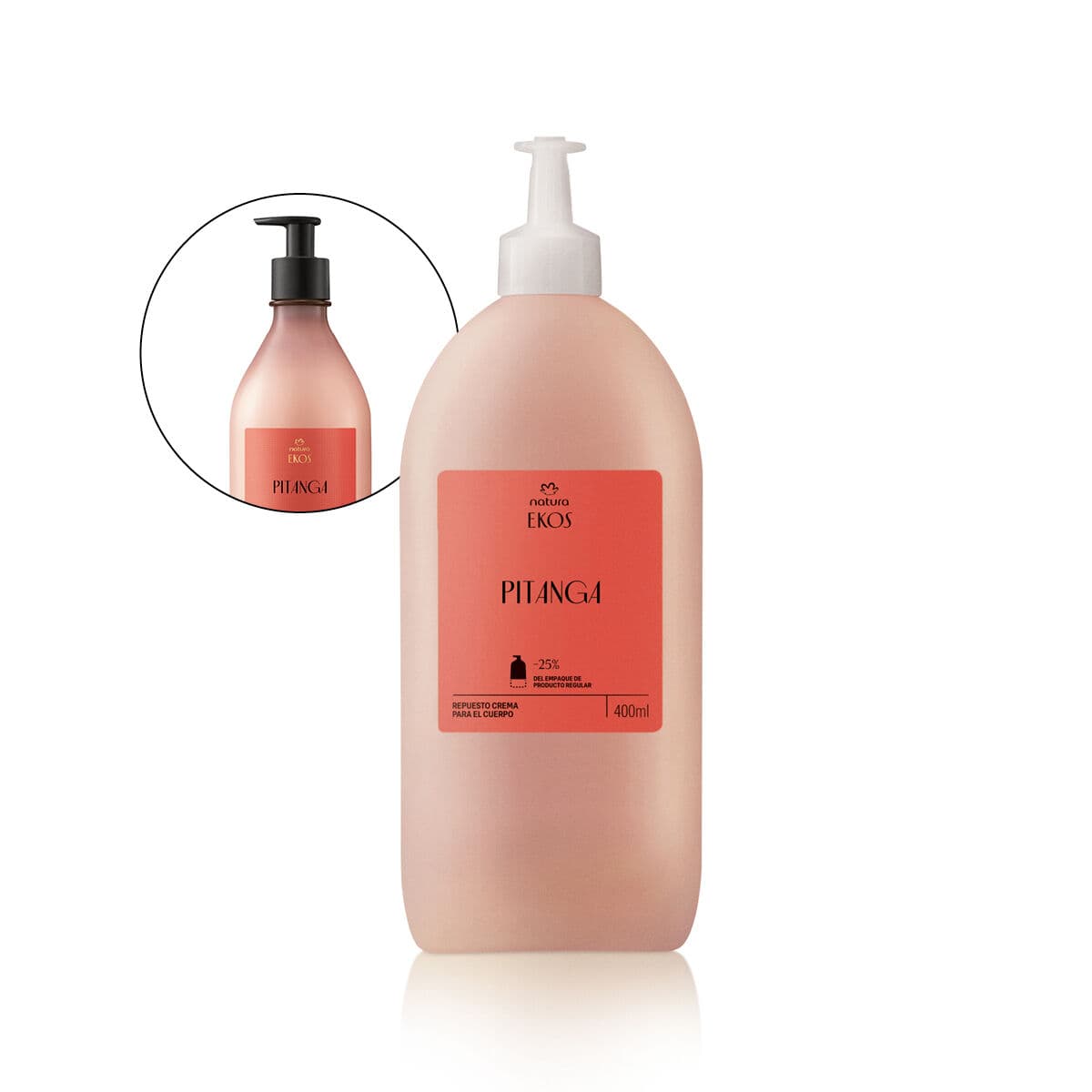 Refil Polpa Desodorante Hidratante para o Corpo Ekos Pitanga 400 ml — foto 1
