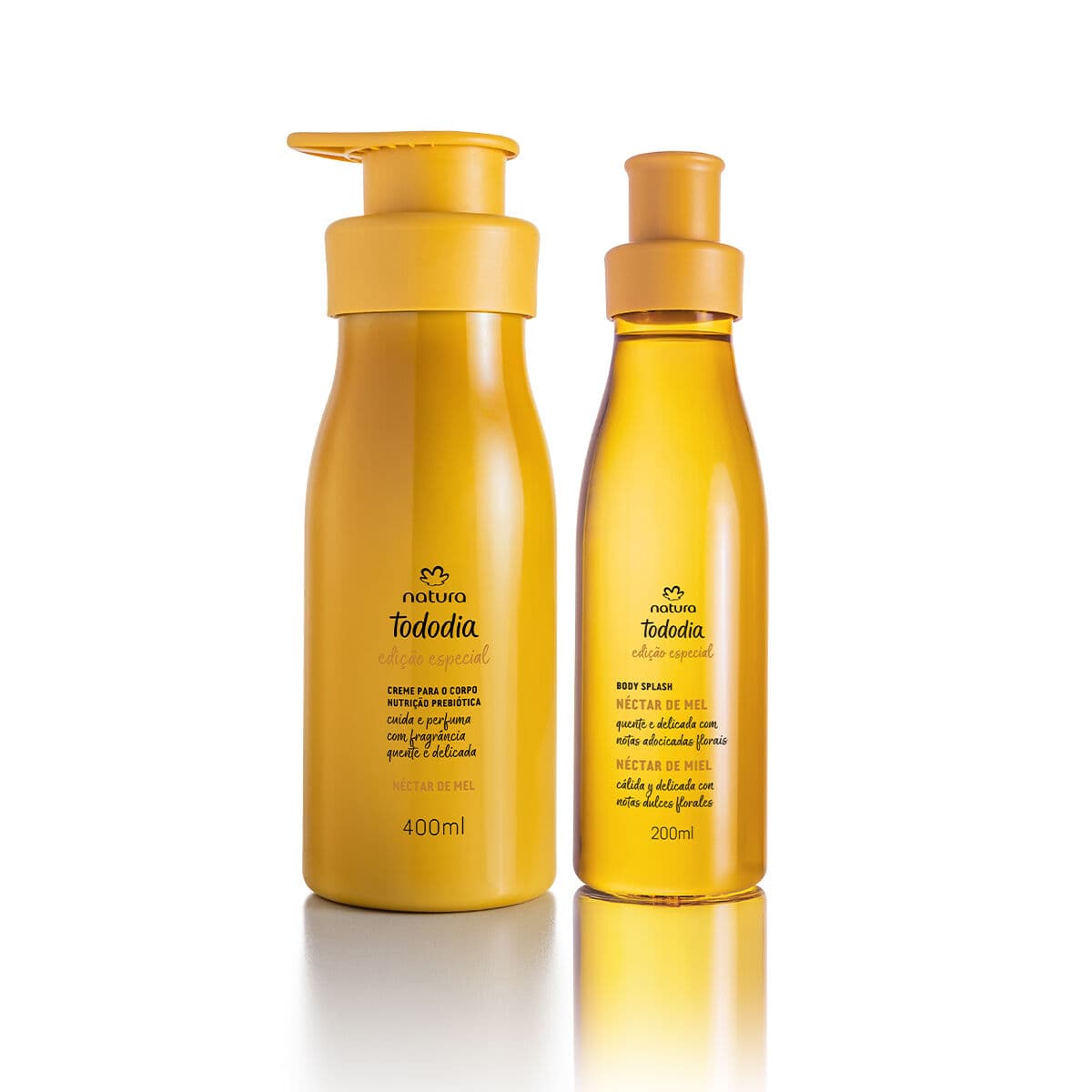 Kit Tododia Body Splash Desodorante Colônia e Creme Desodorante Nutritivo Corporal Néctar de Mel 2 produtos — foto 1
