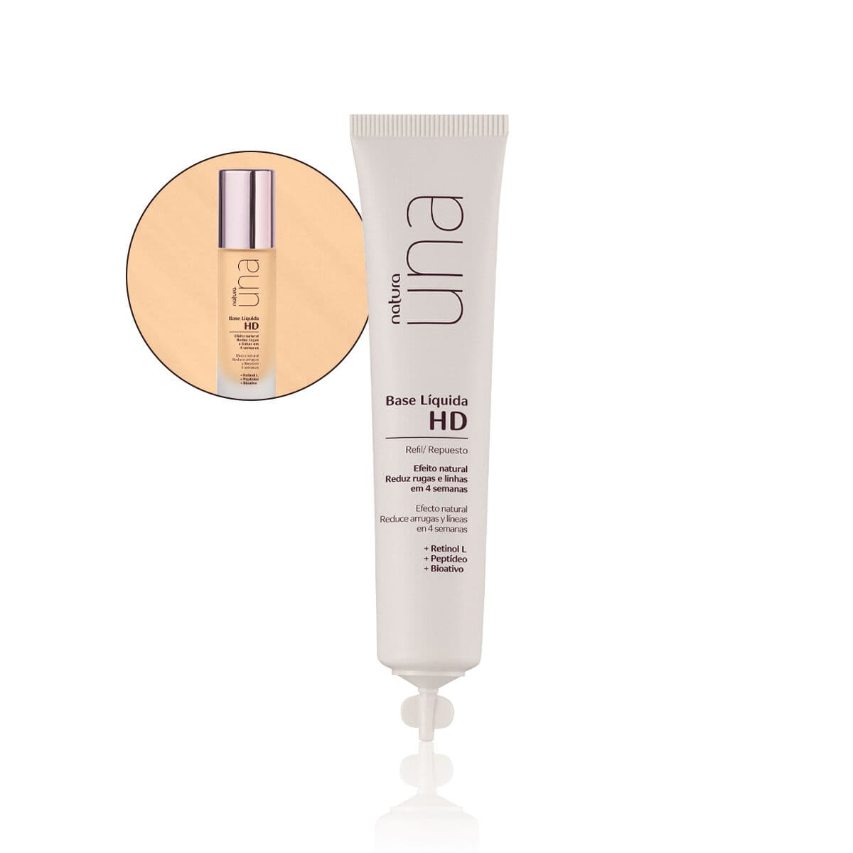 Refil Base Líquida HD Una 30 ml — foto 1