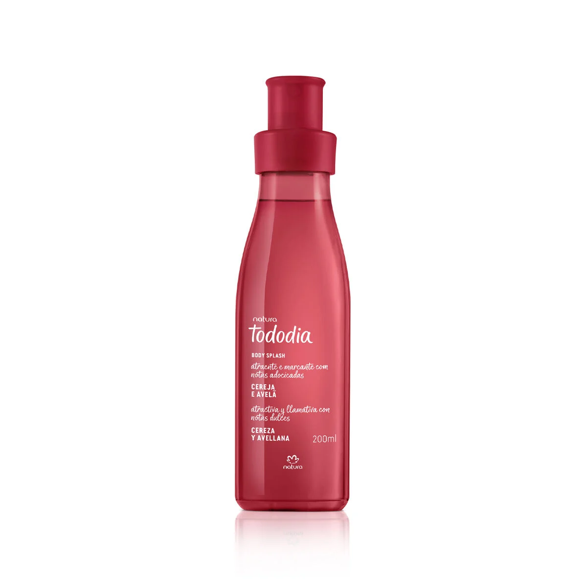 Body Splash Tododia Cereja e Avelã 200 ml — foto 1