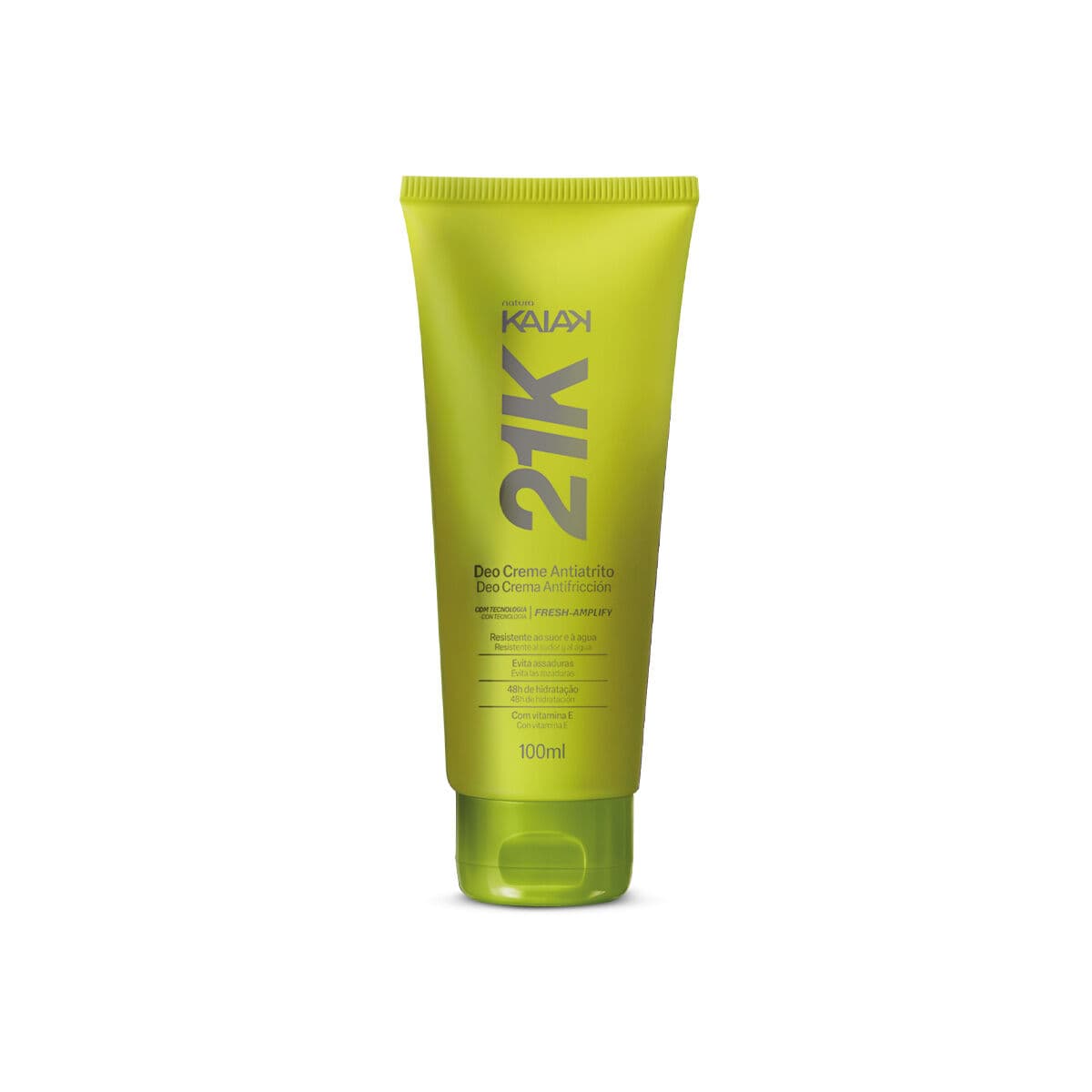 Desodorante Hidratante Creme Corporal Antiatrito Kaiak 21K 100 ml — foto 1