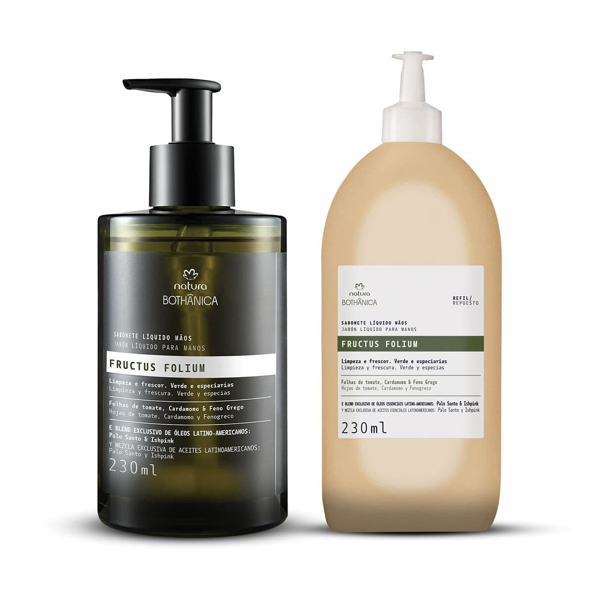 Kit Bothânica Sabonete Líquido Fructus Folium e Refil (2 produtos) — foto 1