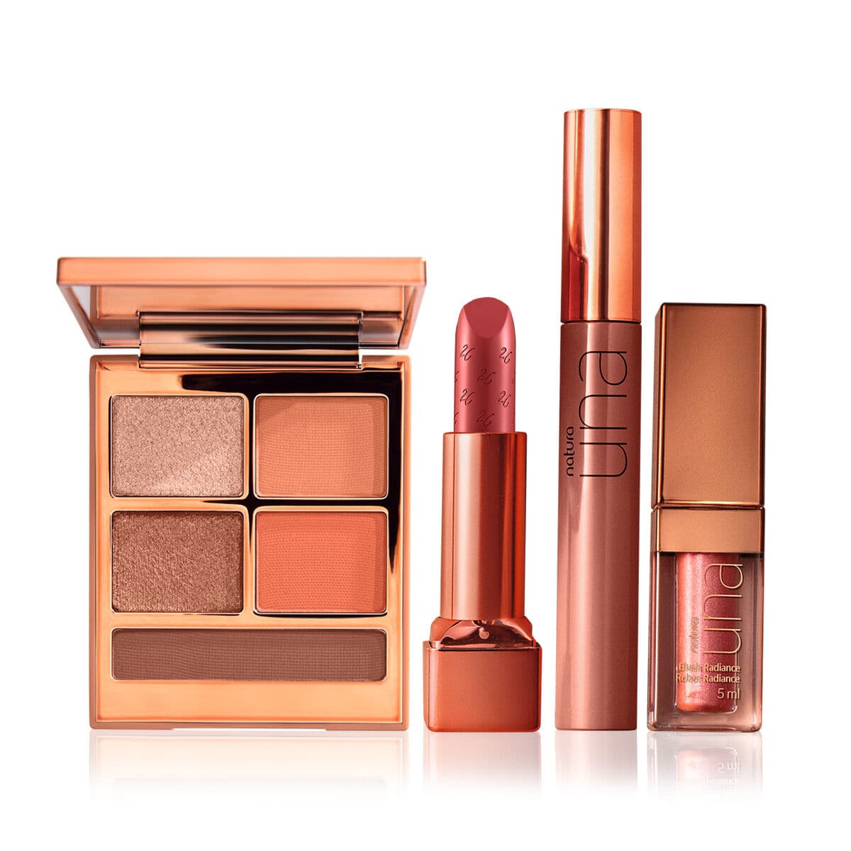 Kit Natura Una Nude Máquiagem Completa (4 produtos) — foto 1
