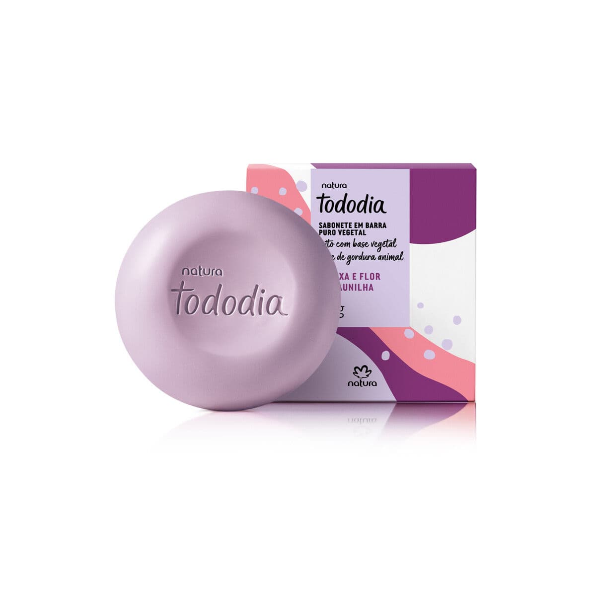 Natura Tododia Sabonete em Barra Ameixa e Flor de Baunilha 90g — foto 1