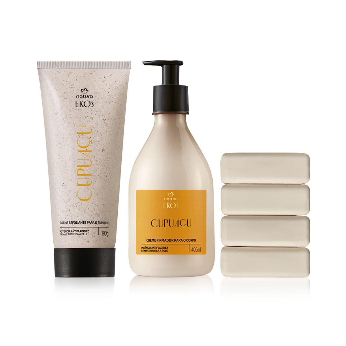 Kit Ekos Cupuaçu Hidratante, Esfoliante e Sabonete — foto 1
