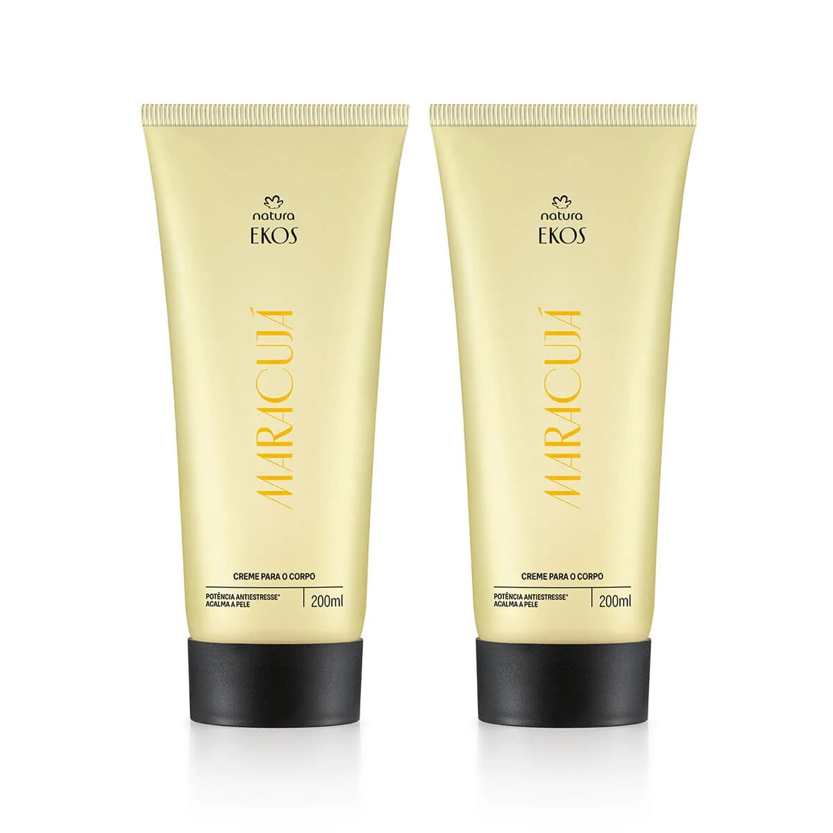 Kit Creme Desodorante Hidratante para o Corpo Ekos Maracujá 2 un de 200 ml — foto 1