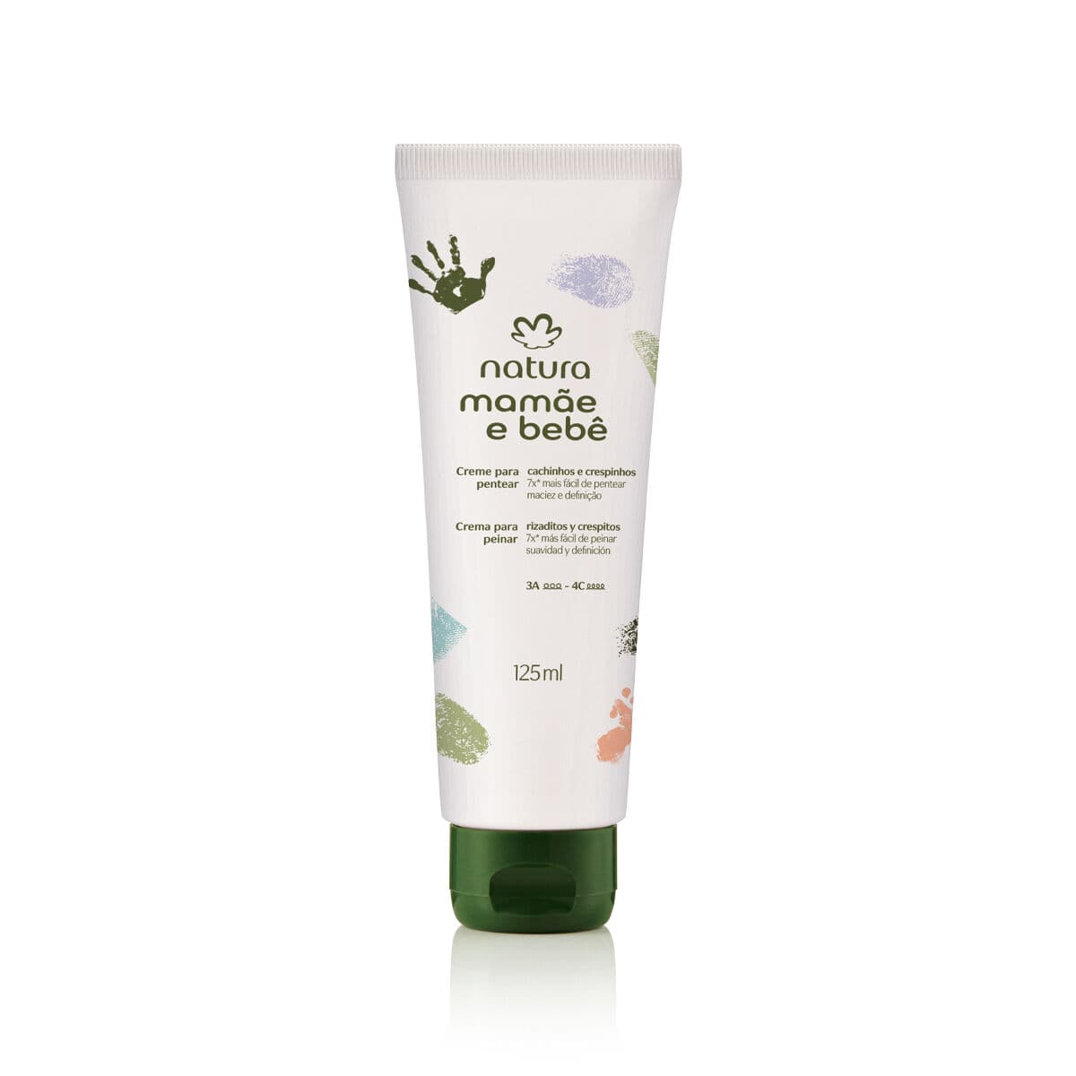 Creme para Pentear Mamãe e Bebê Cachinhos e Crespinhos 125 ml — foto 1