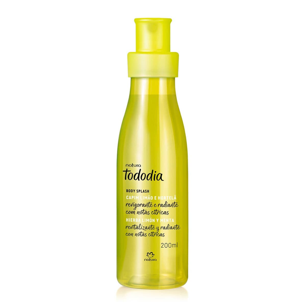 Body Splash Desodorante Colônia Tododia Body Capim Limão e Hortelã 200 ml — foto 1