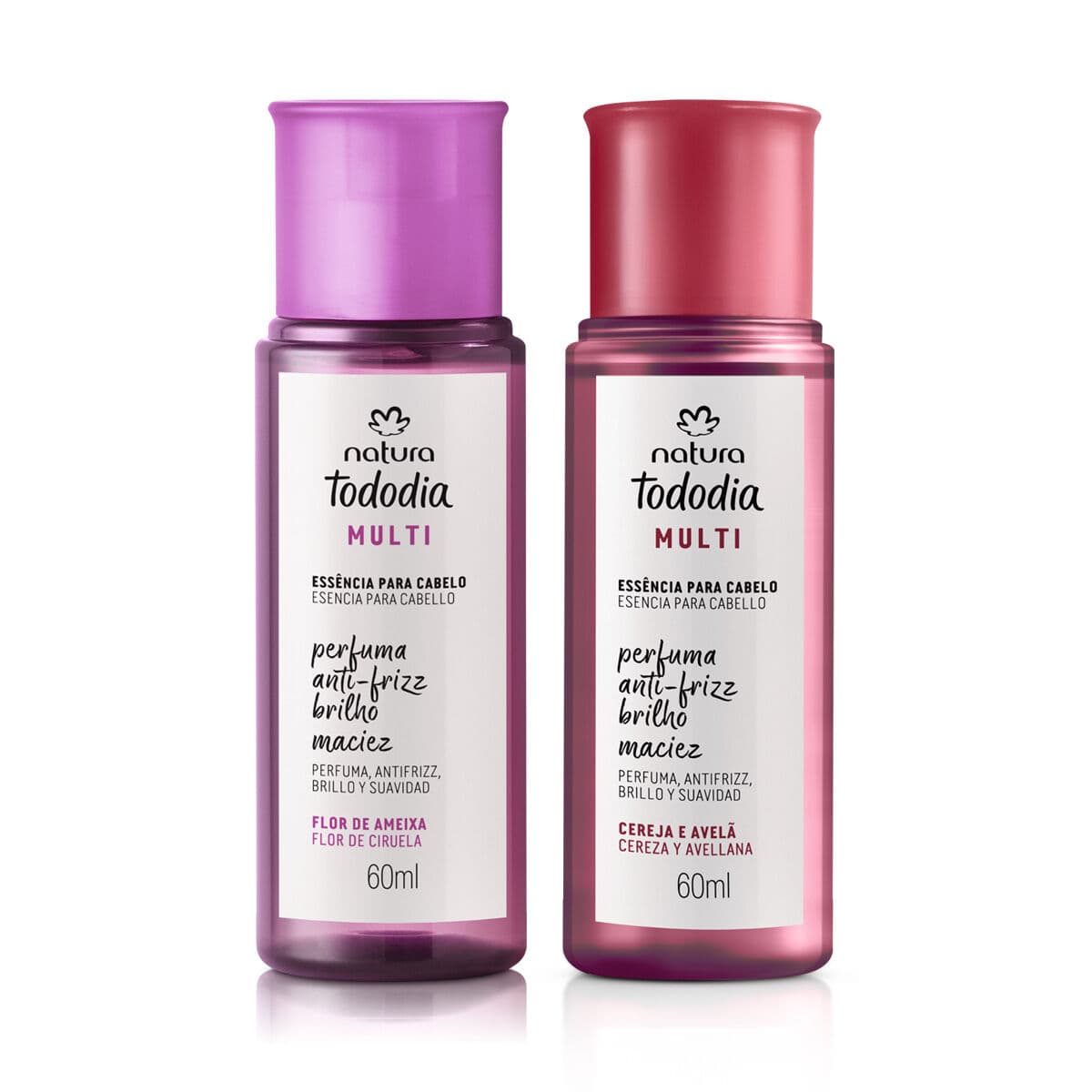 Kit Essência para Cabelos Flor de Ameixa + Cereja e Avelã (2 produtos) — foto 1