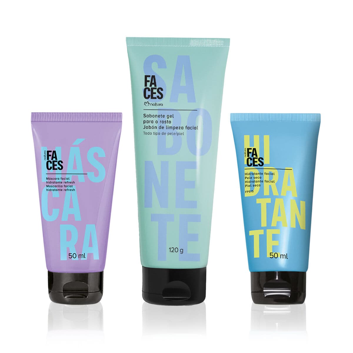 Kit Ritual Pele Normal a Seca Faces (3 produtos) — foto 1