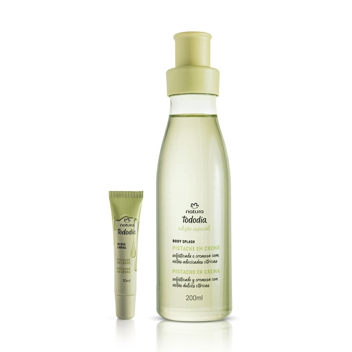 Kit Body Splash e Gloss Tododia Pistache (2 produtos) — foto 1