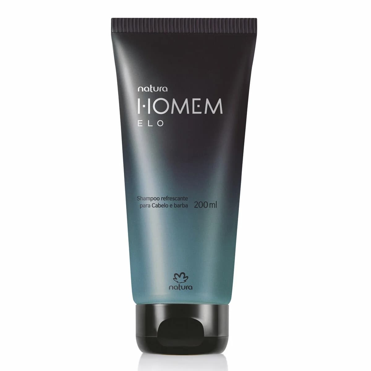 Shampoo Refrescante Para Cabelo e Barba Natura Homem Elo 200ml — foto 1