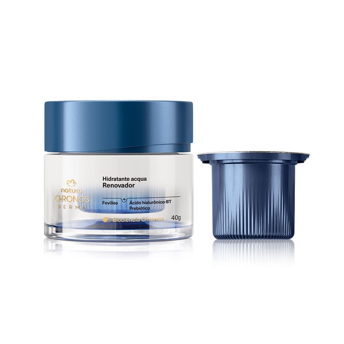Kit Hidratante Acqua Renovador Chronos Derma com Refil 2 un de 40 g — foto 1
