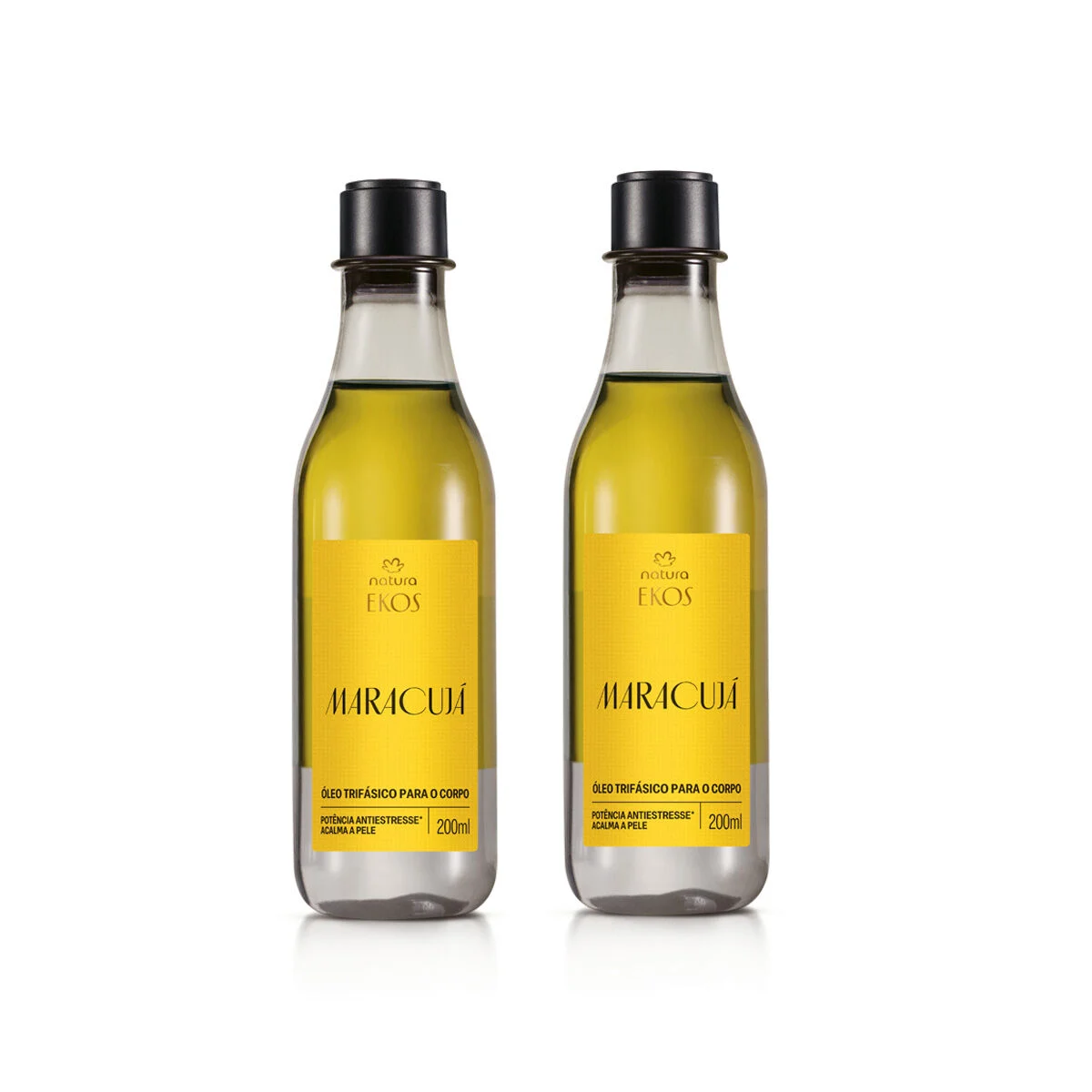 Kit Óleo Trifásico Desodorante Corporal Ekos Maracujá com 2 unidades de 200 ml — foto 1