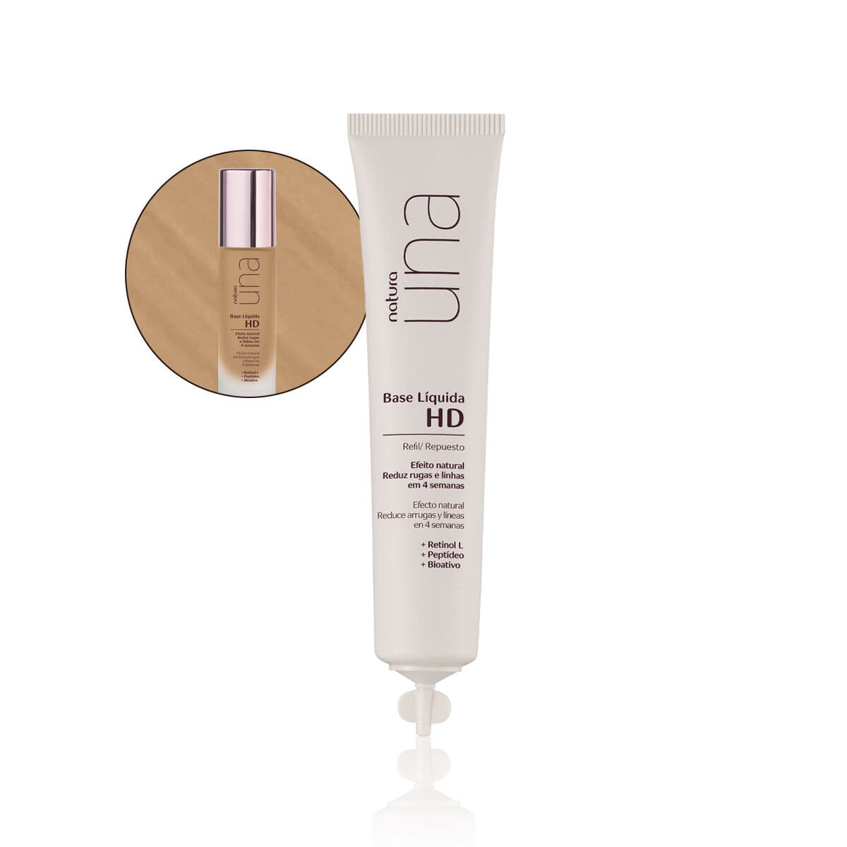 Refil Base Líquida HD Una 30 ml — foto 1