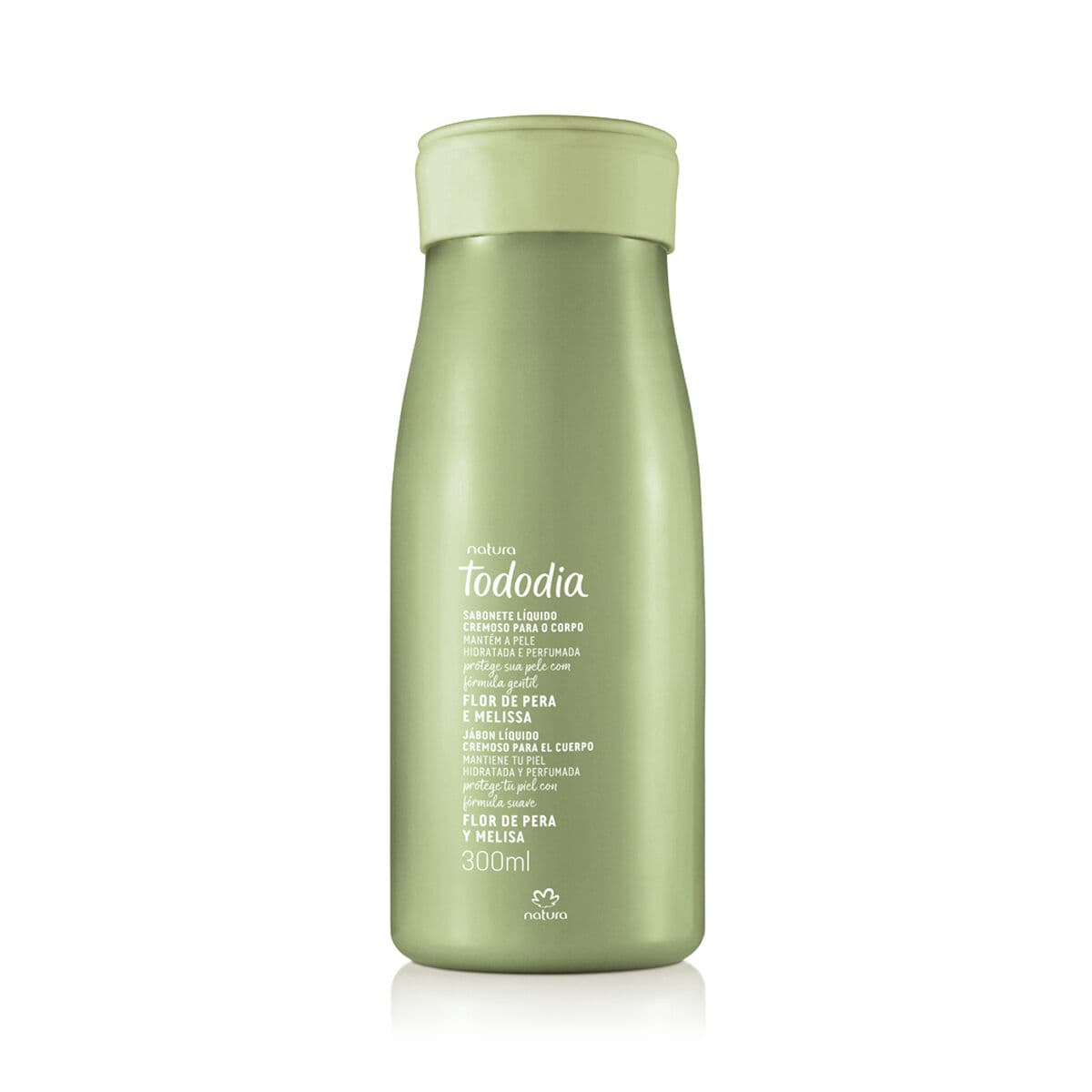 Sabonete Líquido Cremoso para o Corpo Tododia Flor de Pera e Melissa 300 ml — foto 1