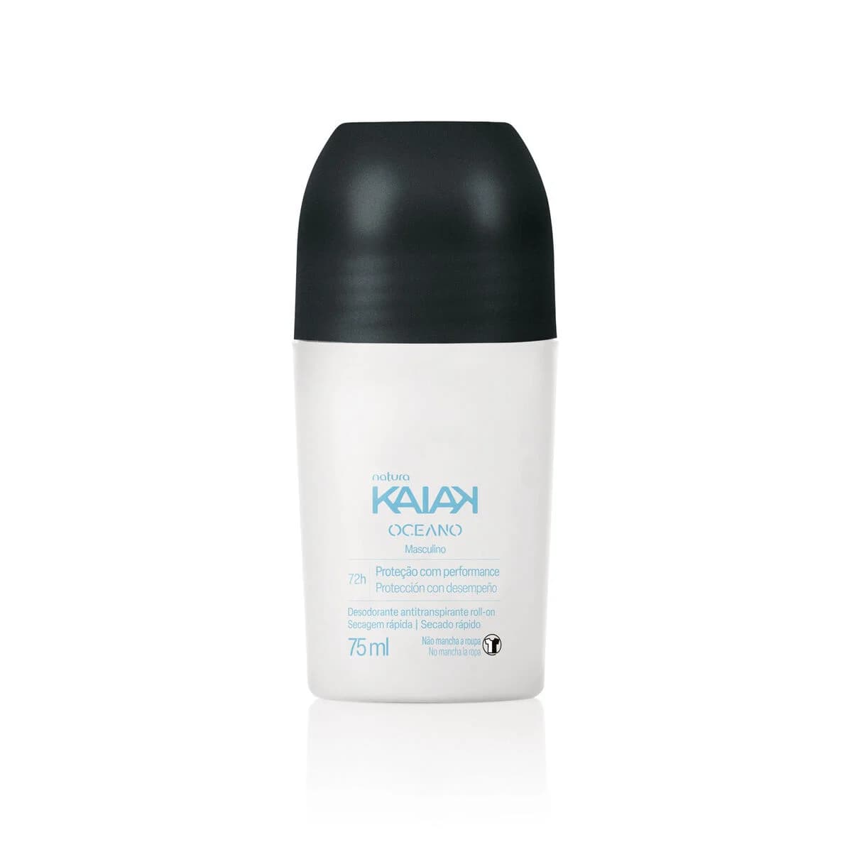 Desodorante Antitranspirante Roll-on Kaiak Oceano Masculino 75 ml — foto 1