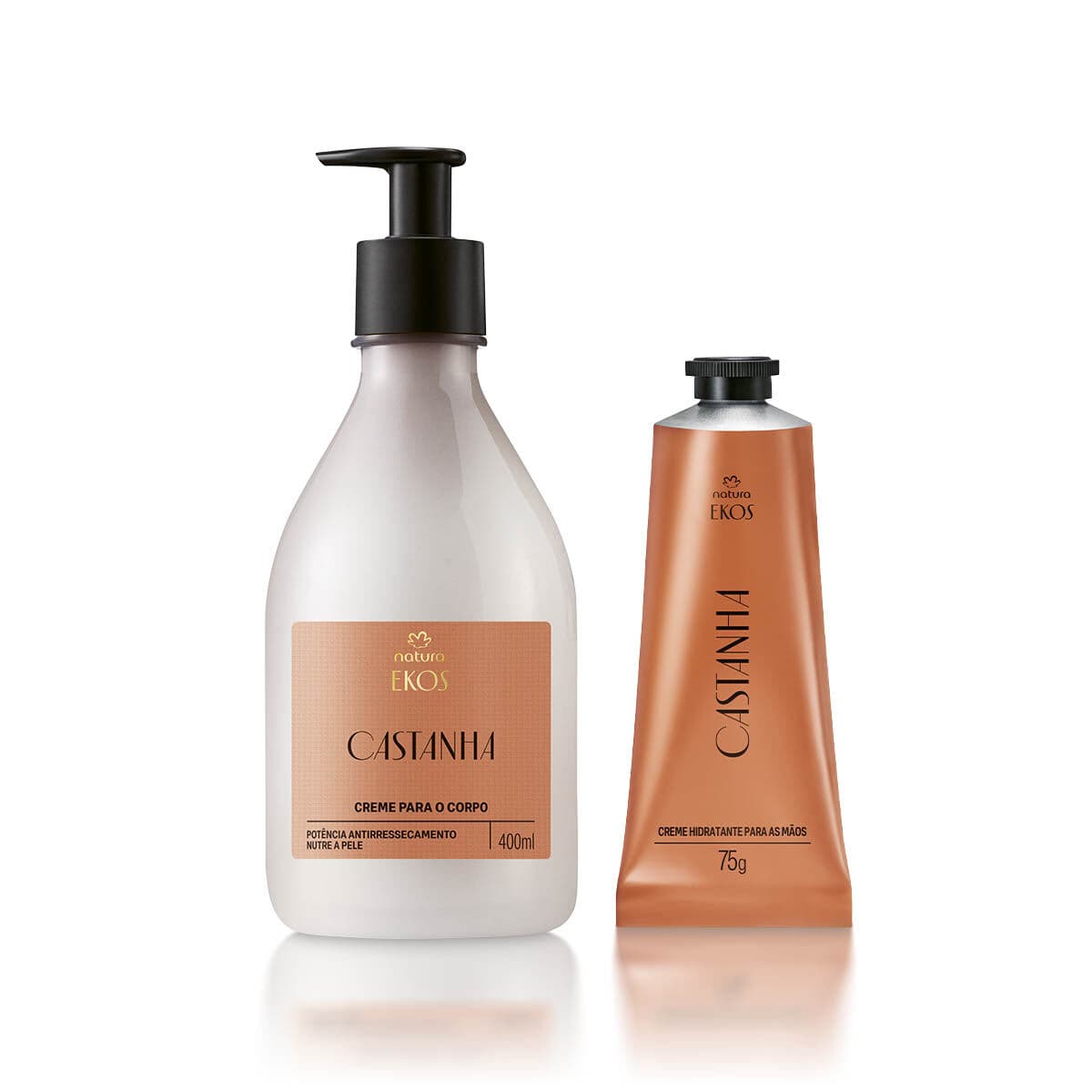 Kit Ekos Castanha Creme para o Corpo e Mãos — foto 1