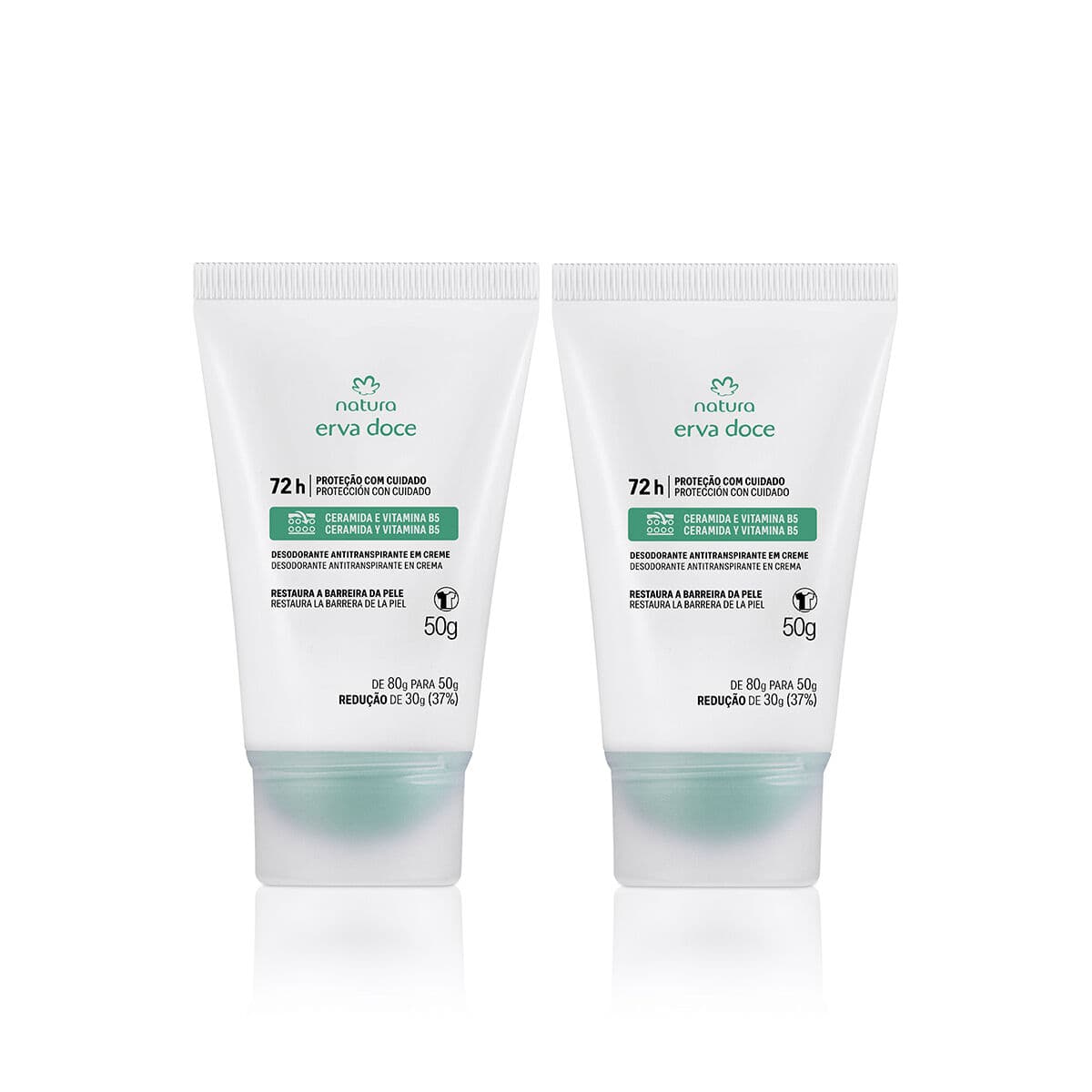 Kit Desodorante em Creme Tododia Erva Doce 2 produtos de 50 g — foto 1