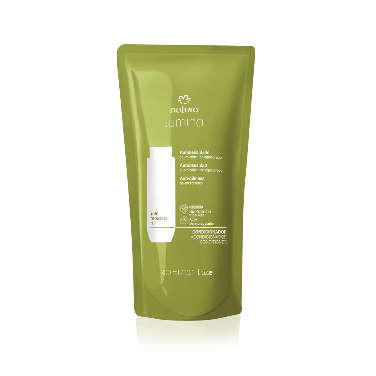 Refil Condicionador Suave Antioleosidade Lumina — foto 1