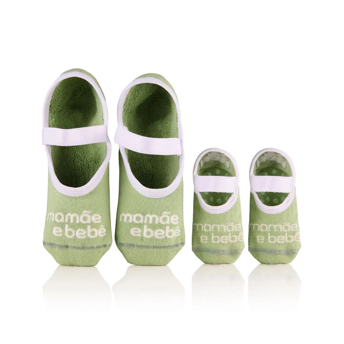 Meias Mamãe e Bebê (2 pares) — foto 1