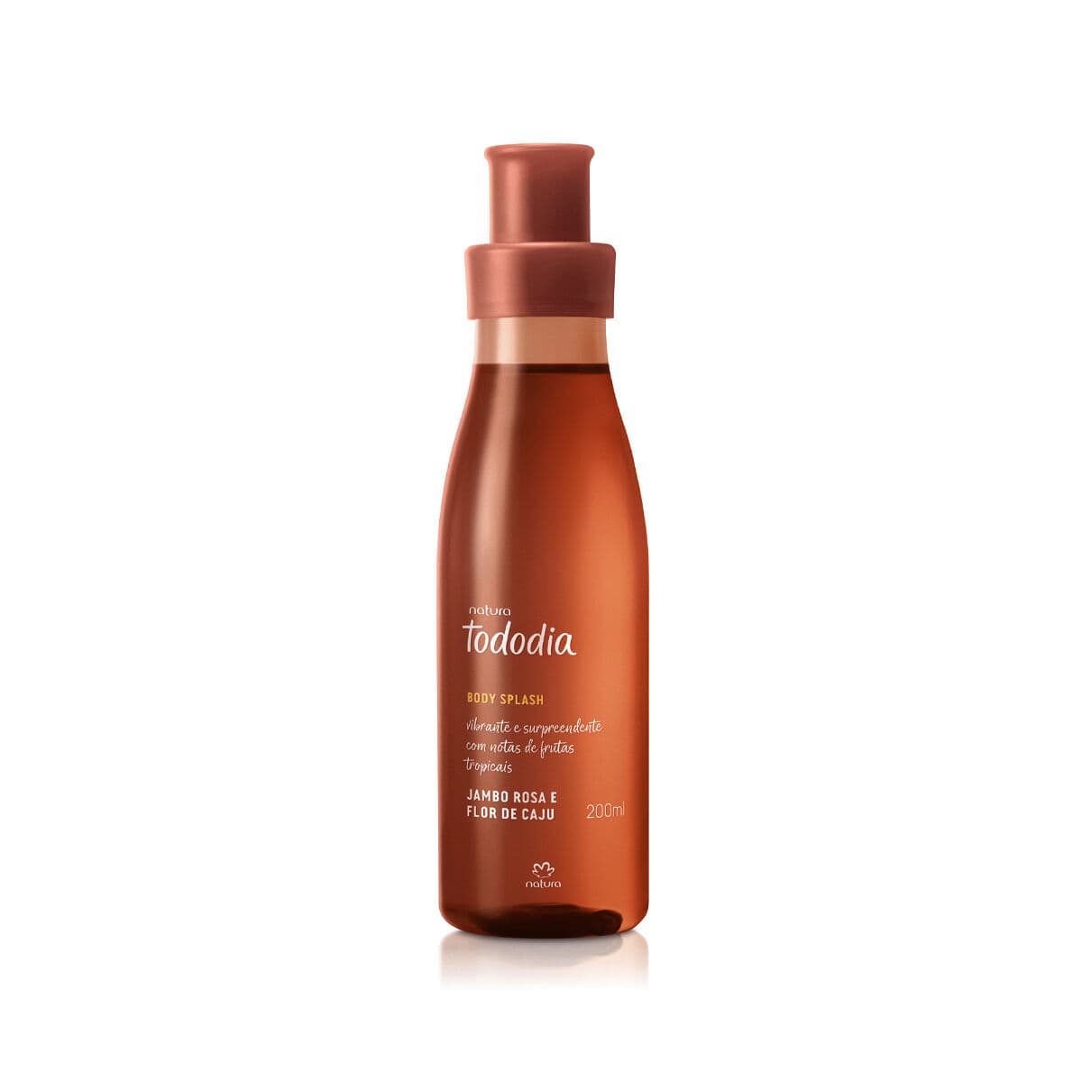 Body Splash Desodorante Colônia Tododia Jambo Rosa e Flor de Caju 200 ml — foto 1