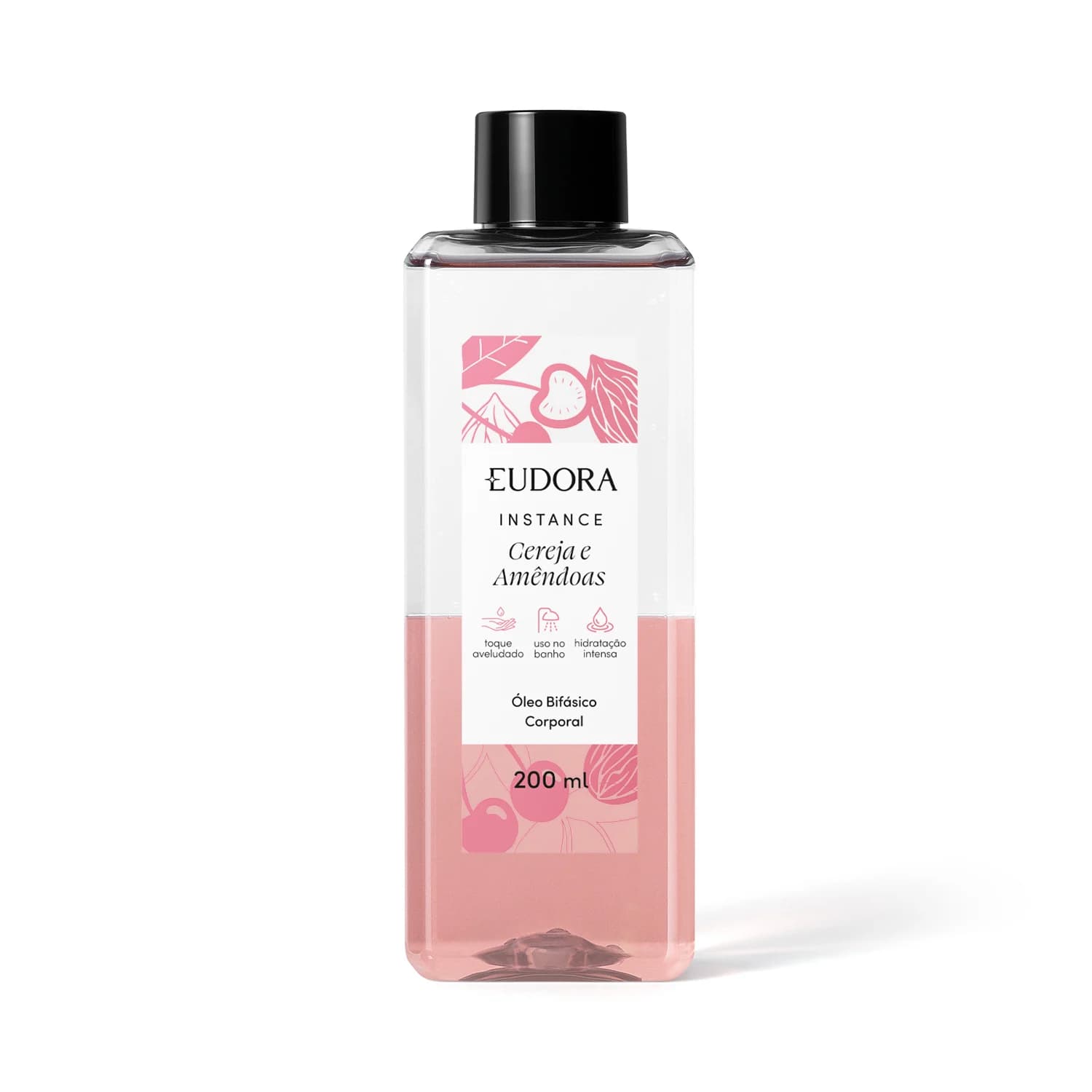 Óleo Bifásico Corporal Instance Cereja E Amêndoas 200Ml — foto 1